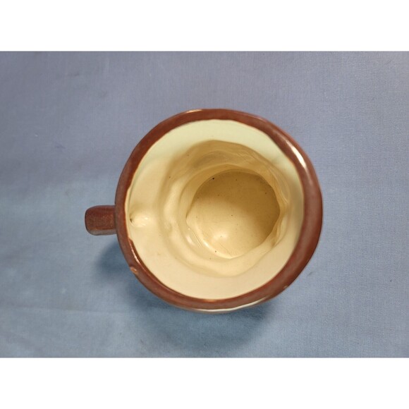Toby Mug Man's Face Cup Glossy 3''h VINTAGE Hand Painted in Japan Ceramic - Picture 4 of 7